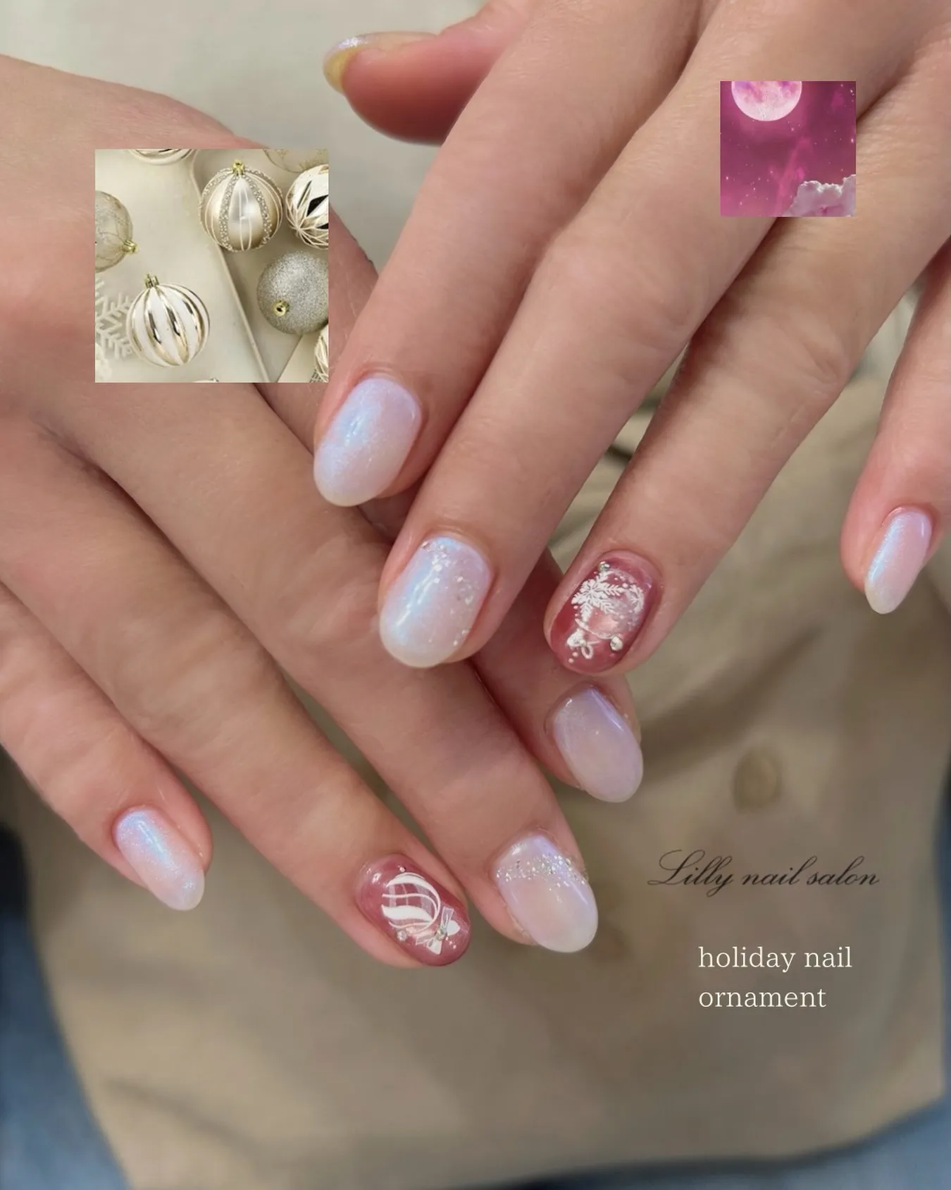 【オーナメントネイル🎄】Lilly nail salon立川...