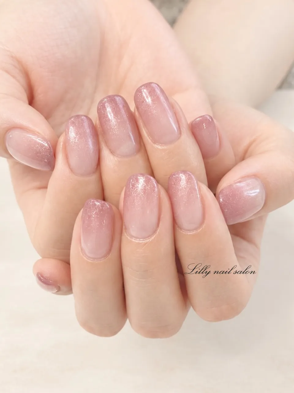 【縦長効果抜群なグラデーション♪】Lilly nail sa...