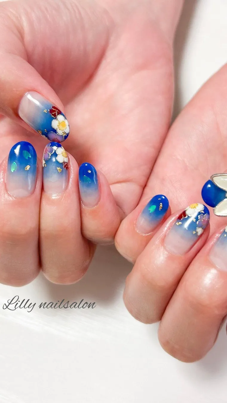 【袴とリンク👘和柄ネイル🫶】Lilly nail salon...