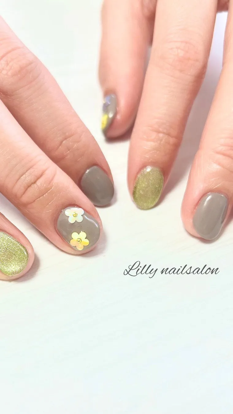 【フラワーネイル🌸】Lilly nail salon立川市