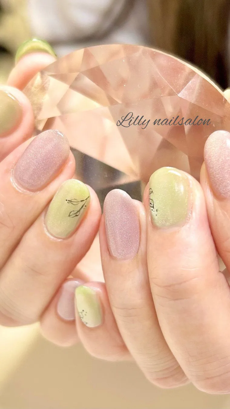 【リーフデザイン🌿】Lilly nail salon立川市