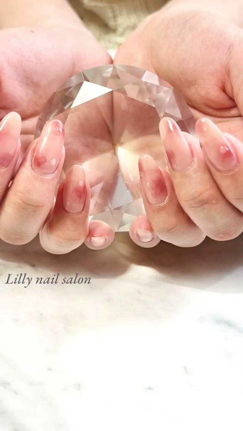 【juicy✨桃ネイル🍑】Lilly nail salon立...