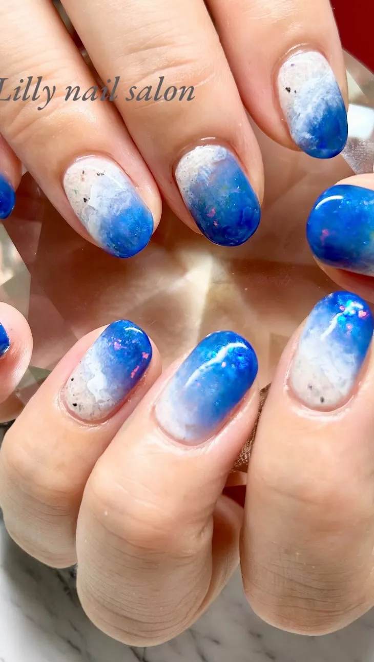 【夏だ！海だ！海ネイル🏄🌺】Lilly nail salon...