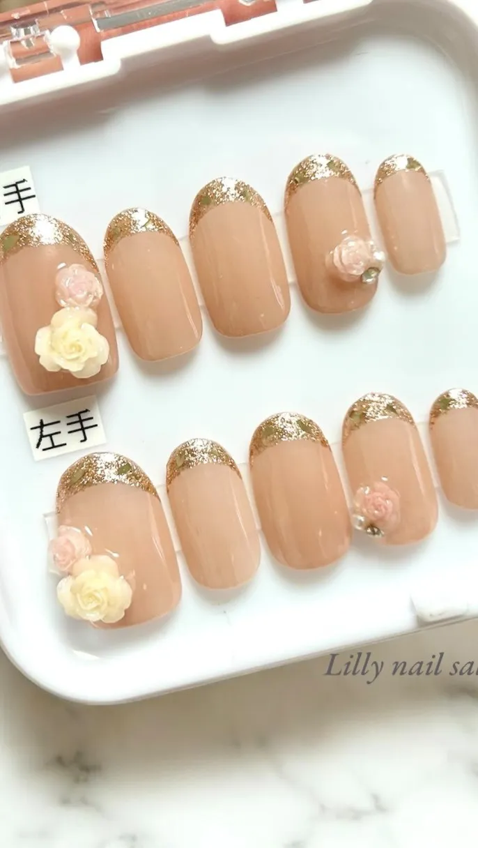 【特別な日だけで終わらせない、ネイルチップ💅】Lilly n...
