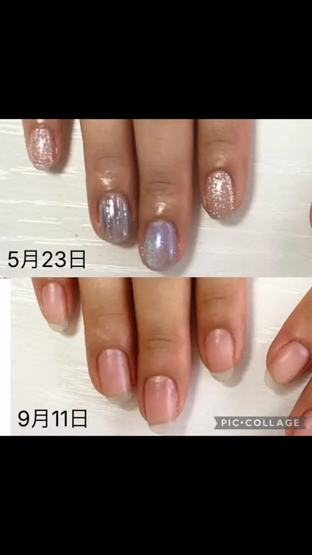【ジェルでここまで爪が変わる！🚨】Lilly nail sa...